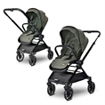 Baby Stroller REYA 3in1 with reversible handle GREEN